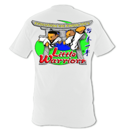 Little Warrior White T-Shirt